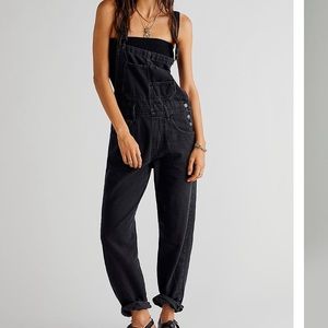 Free People Ziggy (Mineral Black) Overall Brand New with Tags - S